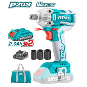 TOTAL IMPACT WRENCH Li - ion 20V 2Ah 300Nm (TIWLI2001)