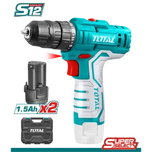 TOTAL Lithium-ion cordless drill TDLI12208